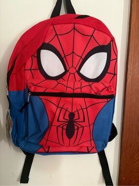 Spiderman Red and Blue Children's Backpack